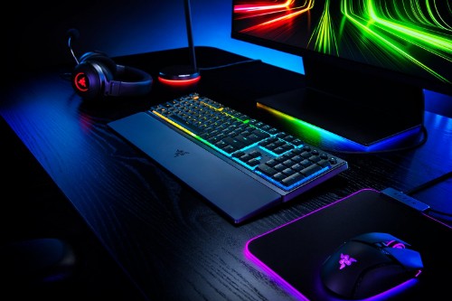 Razer Ornata V3 RGB Gaming USB Keyboard, Black