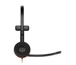 HP Poly Blackwire 3215 Monaural USB-C Headset +3.5mm Plug +USB-C/A Adapter
