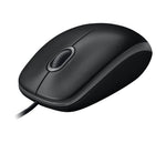 Logitech B100 mouse Office Ambidextrous USB Type-A Optical 1000 DPI