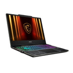 MSI Cyborg 15 B13WFKG-1058AU Intel® Core™ i7 i7-13620H Laptop 39.6 cm (15.6") Full HD 16 GB DDR5-SDRAM 512 GB SSD NVIDIA® GeForce RTX™ 5060 Laptop GPU Wi-Fi 6E (802.11ax) Windows 11 Home Black