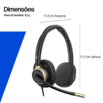 HP Poly Mission 815 Monaural USB Wired Headset