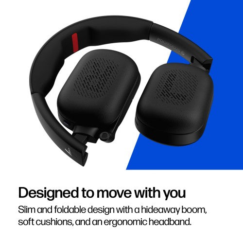 HP Poly Focus 625 Fold Stereo Bluetooth Headset