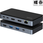Comsol CMMP18 laptop dock/port replicator Wired USB 3.2 Gen 1 (3.1 Gen 1) Type-C Black, Grey