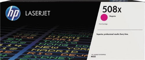 HP 508X High Yield Magenta Original LaserJet Toner Cartridge