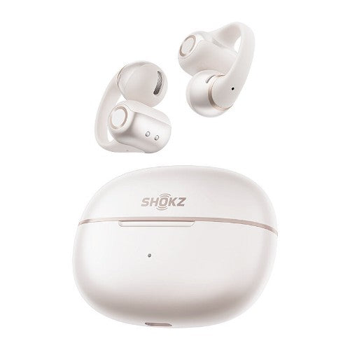SHOKZ OpenDots 2 Headset Wireless Ear-clip-on Calls/Music/Sport/Everyday Bluetooth White