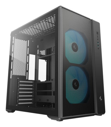 DeepCool CG590 MESH 2F Midi Tower Black