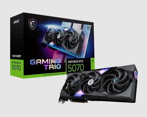 MSI GAMING GeForce RTX 5070 12G TRIO OC NVIDIA 12 GB GDDR7