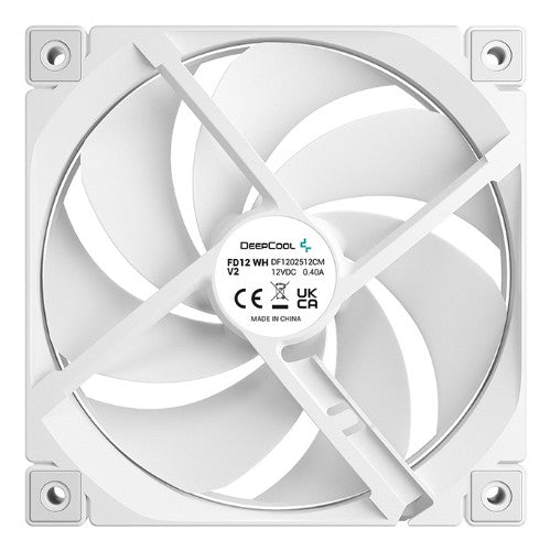DeepCool FD12 WH V2 Computer case Fan 12 cm White 1 pc(s)