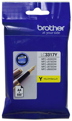 Brother LC3317Y ink cartridge 1 pc(s) Original High (XL) Yield Yellow