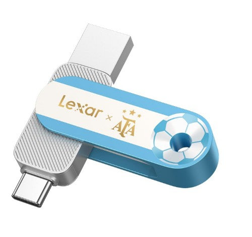 Lexar D500 128GB Solid State Dual Drive, Elite Legends Series, up to 400MB/s