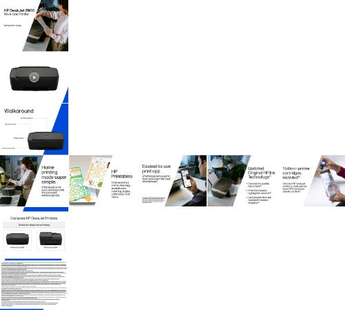 HP DeskJet 2922 Wireless All-in-One Color Printer