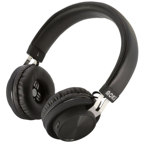 Moki ACC HPEXPRI headphones/headset Wired & Wireless Head-band Music Bluetooth Black