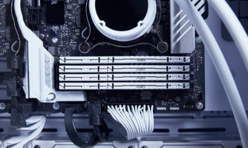 Kingston Technology FURY Beast 32GB 6000MT/s DDR5 CL36 DIMM (Kit of 2) White EXPO