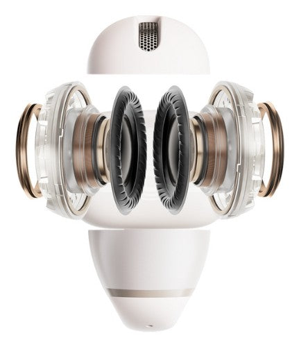 SHOKZ OpenDots 2 Headset Wireless Ear-clip-on Calls/Music/Sport/Everyday Bluetooth White