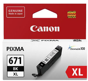 Canon CLI-671XLBK ink cartridge 1 pc(s) Original High (XL) Yield Black