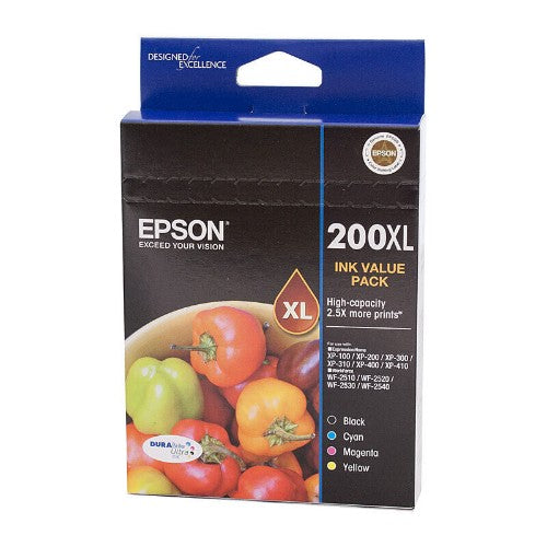 Epson C13T201692 ink cartridge Original High (XL) Yield Black, Cyan, Magenta, Yellow