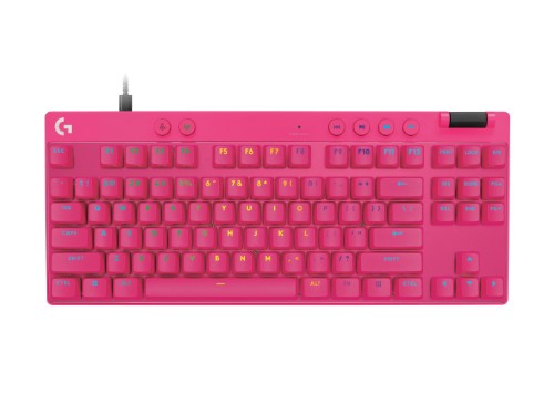 Logitech G 920-013254 keyboard Gaming USB English Pink