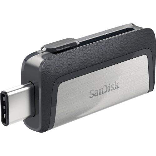 SanDisk Ultra Dual Drive USB Type-C USB flash drive 64 GB USB Type-A / USB Type-C 3.2 Gen 1 (3.1 Gen 1) Black, Silver