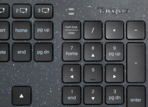 Targus Energy Harvesting EcoSmart keyboard Office Bluetooth Black
