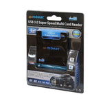 MBeat USB-MCR168 card reader USB 3.2 Gen 1 (3.1 Gen 1) Type-A Black