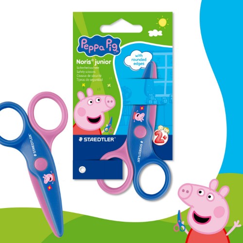 Staedtler 965 40BKL1 stationery/craft scissors Art & Craft scissors Straight cut Blue, Pink