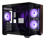 Cooler Master Elite 481 Wood Mini Tower Black
