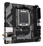 GIGABYTE B650I AX Motherboard - AMD Ryzen 9000 Series CPUs, 5+2+1 Phases VRM, up to 6400MHz DDR5 (OC), 1xPCIe 4.0 M.2, 2.5GbE LAN, WIFI 6E, USB 3.2 Gen 2
