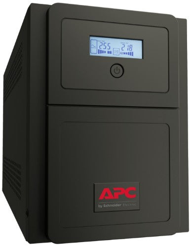 APC Easy UPS 1 Ph Line Interactive, 1000VA, Tower, 230V, 6 IEC C13 outlets, AVR, Dry Contact, LCD, W/O Network Card support