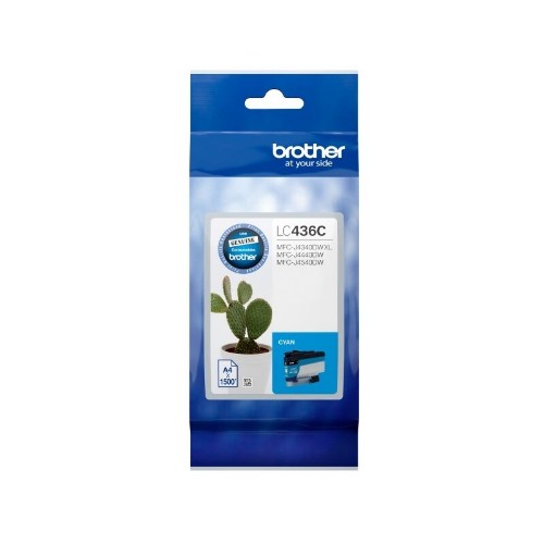 Brother LC436C ink cartridge 1 pc(s) Original Cyan