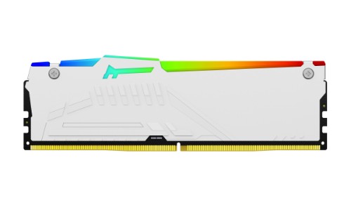 Kingston Technology FURY Beast 32GB 6000MT/s DDR5 CL30 DIMM (Kit of 2) White RGB EXPO