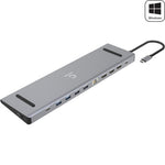 Comsol CMMP12 laptop dock/port replicator Wired USB 3.2 Gen 1 (3.1 Gen 1) Type-C Silver
