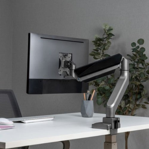 MBeat ACA-HMA-SGS01Y monitor mount / stand 124.5 cm (49") Grey, Metallic Desk