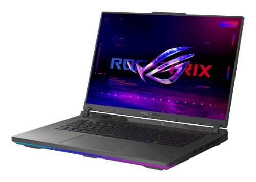 ASUS ROG Strix G16 G614PM-RV065W laptop AMD Ryzen™ 9 8940HX 40.6 cm (16") WUXGA 16 GB DDR5-SDRAM 1 TB SSD NVIDIA GeForce RTX 5060 Wi-Fi 6E (802.11ax) Windows 11 Home Black, Grey