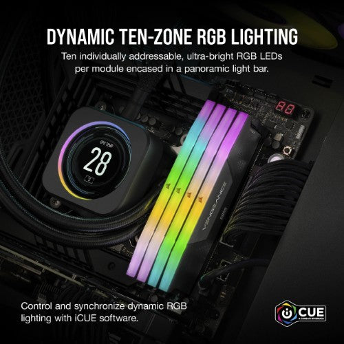 Corsair Vengeance RGB memory module 16 GB 2 x 8 GB DDR5 288-pin DIMM