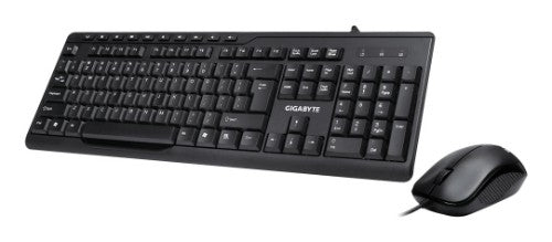 GIGABYTE KM6300 keyboard Mouse included USB Black