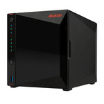 Asustor AS5404T NAS/storage server Intel® Celeron® N5105 4 GB DDR4 0 TB ADM Black