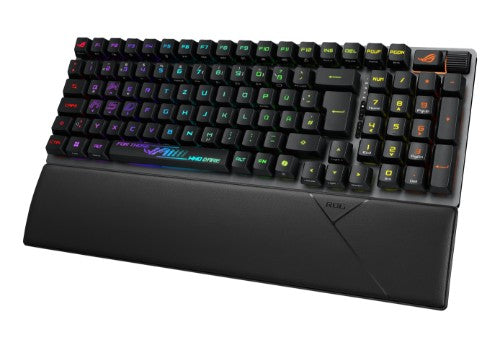 ASUS ROG Strix Scope II 96 RX Wireless keyboard Gaming USB + RF Wireless + Bluetooth Black