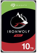 Seagate IronWolf ST10000VN000 internal hard drive 10 TB 7200 RPM 256 MB 3.5" Serial ATA III