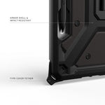 Urban Armor Gear 324020114040 tablet case 30.5 cm (12") Cover Black