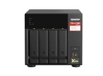QNAP TS-473A NAS Tower Ryzen Embedded V1500B 8 GB DDR4 0 TB QNAP Turbo System Black