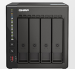 QNAP TS-453E NAS Tower Intel® Celeron® J6412 8 GB 0 TB QNAP QTS Black
