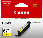 Canon CLI-671Y ink cartridge 1 pc(s) Original Standard Yield Yellow