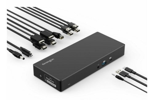 Kensington SD4781P Wired USB 3.2 Gen 2 (3.1 Gen 2) Type-C Black