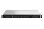QNAP TS-464U-RP NAS Rack (1U) Intel® Celeron® N5095 8 GB DDR4 0 TB QNAP Turbo System Aluminium, Black