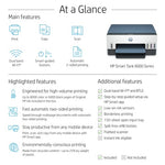 HP Smart Tank 6005 Wireless All-in-One Color Printer, Copier, Scanner