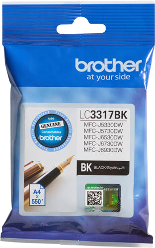 Brother LC3317BK ink cartridge 1 pc(s) Original Black