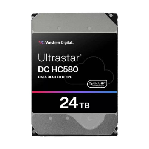 Western Digital Ultrastar DC HC580 internal hard drive 24 TB 7200 RPM 512 MB 3.5" SAS