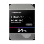 Western Digital Ultrastar DC HC580 internal hard drive 24 TB 7200 RPM 512 MB 3.5" SAS