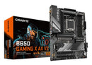 GIGABYTE B650 GAMING X AX V2 Motherboard - AMD Ryzen 9000 Series CPUs, 8+2+2 Phases VRM, up to 8000MHz DDR5 (OC), 1xPCIe 5.0 + 2xPCIe 4.0 M.2, 2.5GbE LAN, WIFI 6E, USB 3.2 Gen 2
