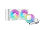 DeepCool LE240 V2 Processor All-in-one liquid cooler 12 cm White